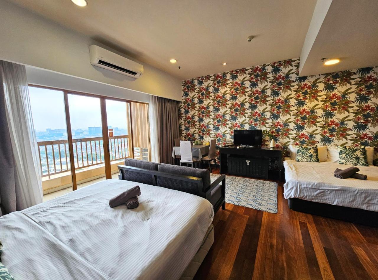 Sunway Studio Homestay With Balcony Theme Park View Connecting Sunway Pyramid Mall & Sunway Lagoon Petaling Jaya Luaran gambar