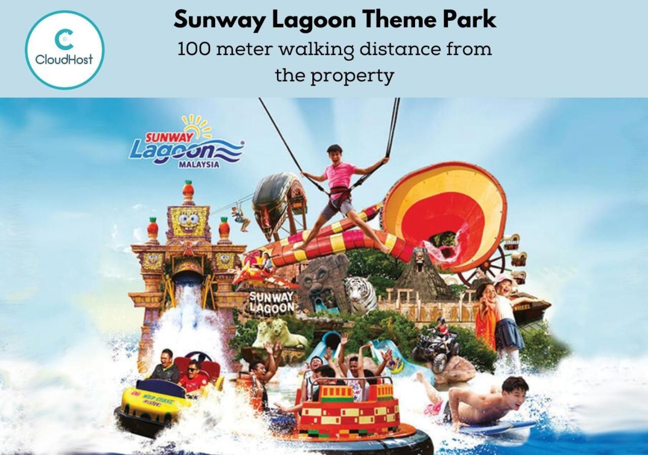 Sunway Studio Homestay With Balcony Theme Park View Connecting Sunway Pyramid Mall & Sunway Lagoon Petaling Jaya Luaran gambar